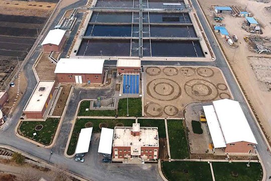 Mashhad Waste Water Treatment Plant - Khinarab