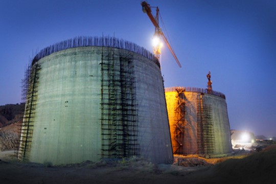 Omidieh Crude Oil Concrete Tanks Project